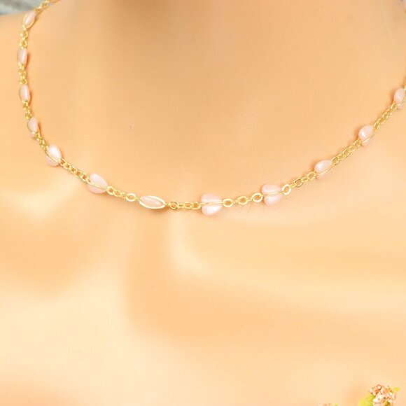 "Minimalist Necklace – Timeless, Elegant Jewelry for Her, MAR091183 - Picture 7 of 9